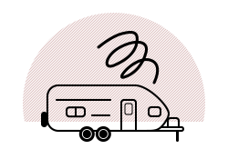 Travel Trailer Troubles Icon